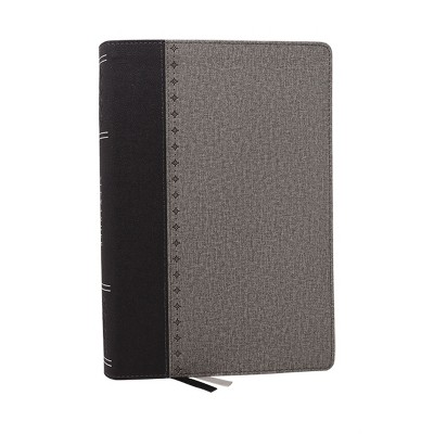 Alexander MacLaren Study Bible: Encouragement and Insights for a Christ-Centered Life (Nkjv, Black/Gray Leathersoft, Comfort Print) - (Leather Bound)