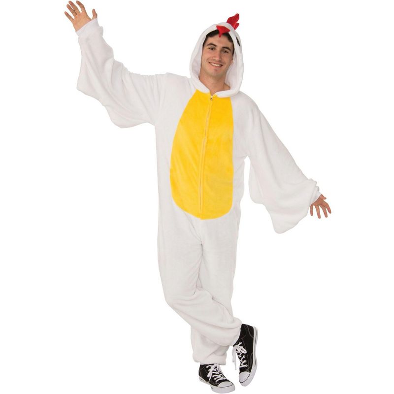 Rubie's Adult Chicken Comfy Wear Halloween Costume, 2 of 4