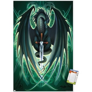 Trends International Ruth Thompson - Dragonblade Skullblade Unframed Wall Poster Prints - 1 of 4