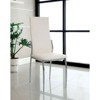 Ridstar 2 Piece Dining Chairs, Armless Chair For Dining Room-White - 3 of 4