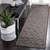 Liora Manne Carmel  Indoor/Outdoor Rug  Black.. - 2 of 4