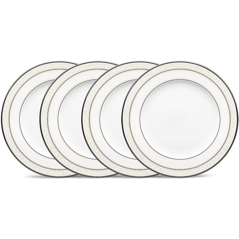 Noritake Montvale Platinum Set of 4 Bread & Butter/Appetizer Plates, 1 of 3