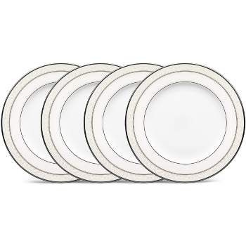 Noritake Montvale Platinum Set of 4 Bread & Butter/Appetizer Plates