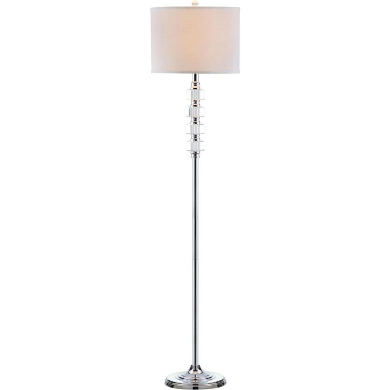 Lombard 60 Inch H Street Floor Lamp - Clear/Chrome - Safavieh, 2 of 6