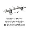Amerock Arrondi Wall Mounted Towel Bar - 4 of 4