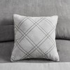 Gracie Mills Lacy Elegant Gray Microsuede 7-Piece Comforter Set - 2 of 4
