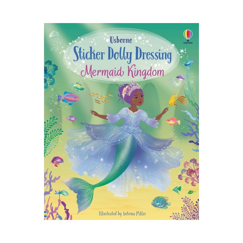 Sticker Dolly Dressing Mermaid Kingdom - by  Fiona Watt (Paperback), 1 of 2