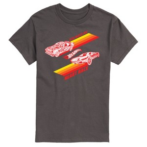 Men's - Hot Wheels - Valentine's You Make My Heart Race Short Sleeve Graphic T-Shirt - 1 of 4