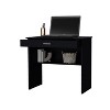 PAGED Home Office Desk 35.1" L Modern Computer Desk with Large Open Storage Shelf for Office, Study - 3 of 4