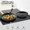 LAMFO Cast Iron Skillet, 12 Inch Nonstick Frying Pan Skillet with Removable Handle, PFAS-Free, Egg Pan Non Stick Frying Pans, Oven Dishwasher Safe - 4 of 4
