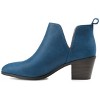 Journee Collection Women's Lola Pull On Stacked Heel Booties - 3 of 4