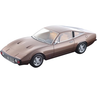 1971 Ferrari 365 GTC/4 Metallic Bronze w/ Beige Interior Mythos Series Ltd Ed 80 pcs 1/18 Model Car by Tecnomodel