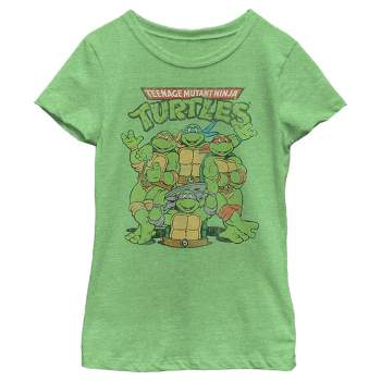 Girl's Teenage Mutant Ninja Turtles Best Friend Shot T-Shirt