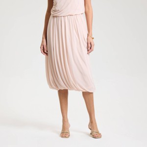 Women's Soft Knit Draped Skirt - A New Day™ - 1 of 4