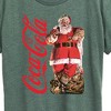 Women's - Coca-Cola - Vintage Santa With Presents Short Sleeve Graphic T-Shirt - 2 of 4