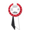 Beistle Driven By Courage Rosette, 3.25" x 6.5", (2/Pkg) Multicolored - 4 of 4