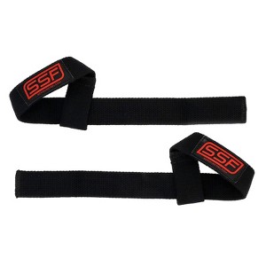 Serious Steel Fitness Black Lifting Strap, 1 Pair - 1 of 2