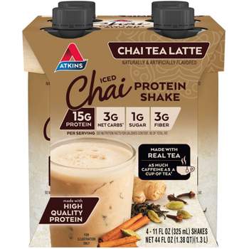 Atkins Nutritional Shake - Chai Tea Latte - 44 fl oz (Product May Vary)