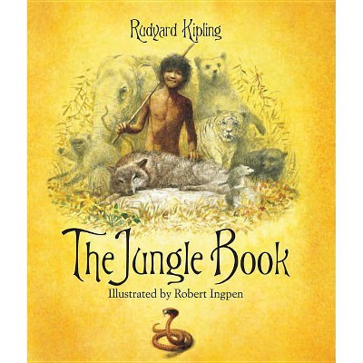 The Jungle Book - (Sterling Illustrated Classics) by  Rudyard Kipling (Hardcover)