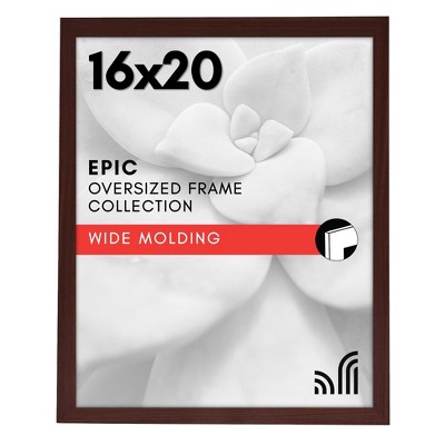 Americanflat Poster Frame with Polished Plexiglass - Hanging Hardware Included