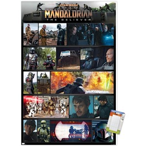 Trends International Star Wars: The Mandalorian Season 2 - Chapter 15 Grid Unframed Wall Poster Prints - 1 of 4