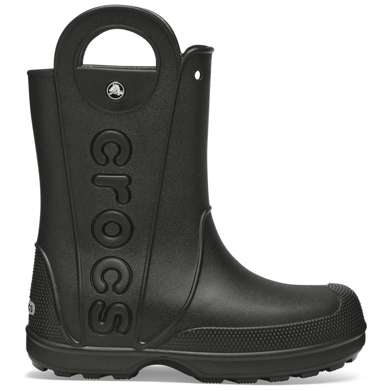 Crocs Women's Handle It Rain Boots, Black, W10