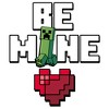 Men's Minecraft Be Mine Creeper T-Shirt - 2 of 4