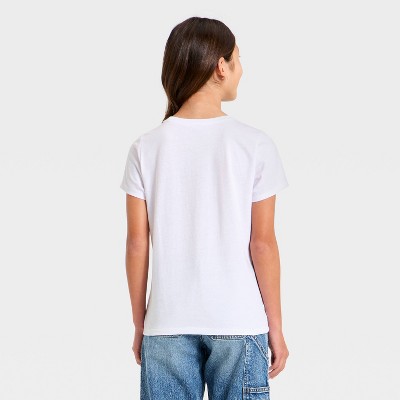Miffy Girls' Miffy Short Sleeve 'Oh My Stars' Graphic T-Shirt - White S — фото 3