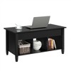Yaheetech Lift Top Coffee Table With Hidden Compartment & 3 Cube Open Shelves For Living Room, Reception Room, Office - 2 of 4