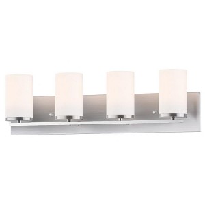 Maxim Lighting Lateral 4 - Light Vanity in  Satin Nickel - 1 of 1