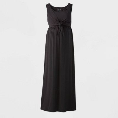 black tie nursing dress