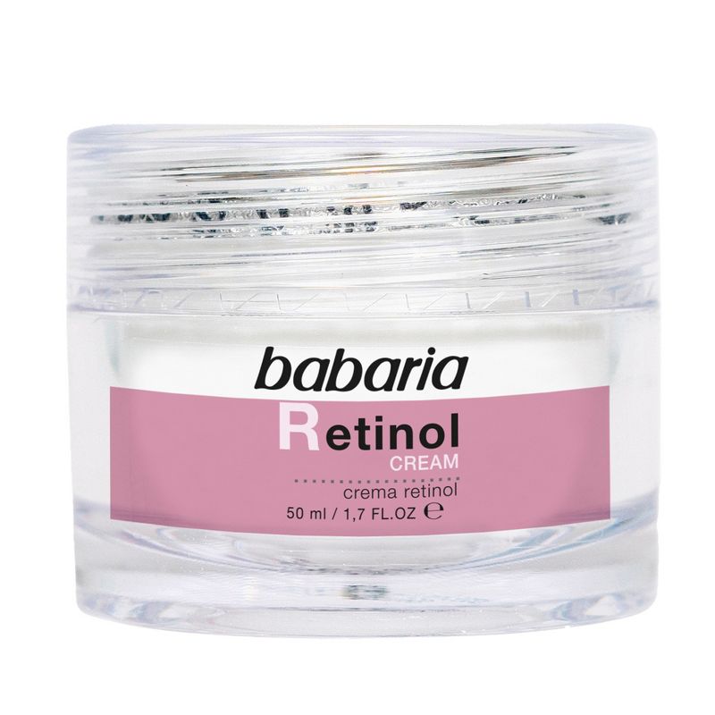 Babaria Retinol Face Rejuvenator, 1.7 oz - Night Cream Face Moisturizer - Skin Firmness and Collagen Synthesis - Light and Fast Absorption, 1 of 6