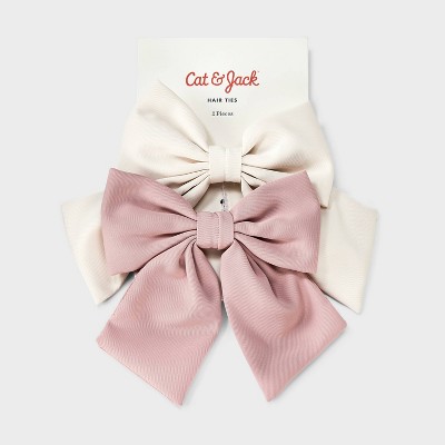 Hair Twister with Full Bows- 2pc- Cat & Jack - image 2