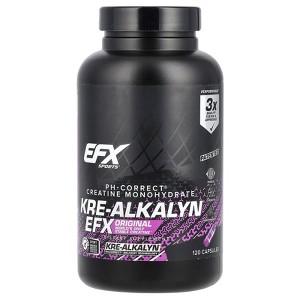 EFX Sports Kre-Alkalyn® EFX, 120 Capsules (750 mg per Capsule) - 1 of 3