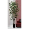 HomeStock  6 ft. Artificial Bamboo Tree in Pot for Indoor/Outdoor - 3 of 4