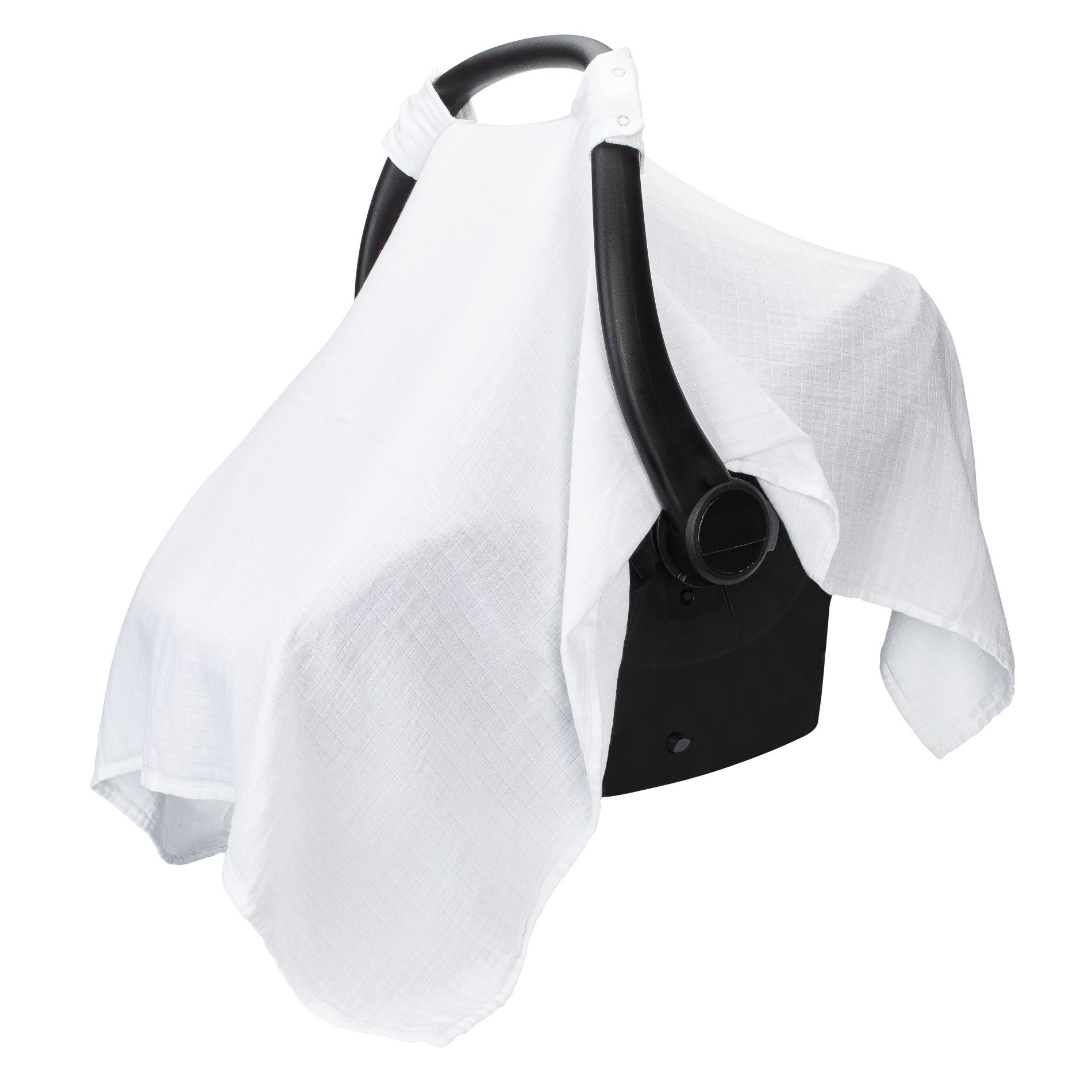 Comfy Cubs Baby Car Seat Cover - Infant Car Seat Cover for Sun with Large Size Car Seat Canopy