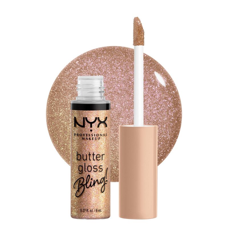 NYX Professional Makeup Butter Gloss Bling Non Sticky Lip Gloss - 0.27 fl oz, 2 of 10
