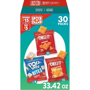 Kellogg's Cheez-It + PopTarts Snacks Variety Pack - 33.42oz - 1 of 4