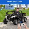 24V Electric Child Ride-On Dumper, 2-Seater 6-Wheel RC Vehicle, ASTM Approved Child Ride-On Toy Vehicle w/ Parental Controls & Music - 3 of 4