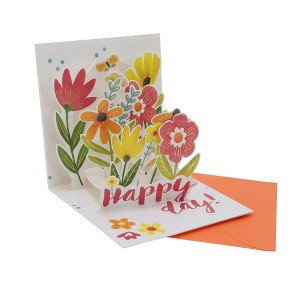 Unique Bargains Greeting Card Assorted Color 7.7"x5.7"x0.4" 1 Pc - 1 of 3