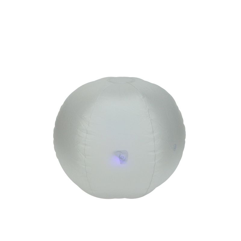 Pool Central 16.5" Inflatable LED Color Changing Pool Beach Ball, 1 of 6