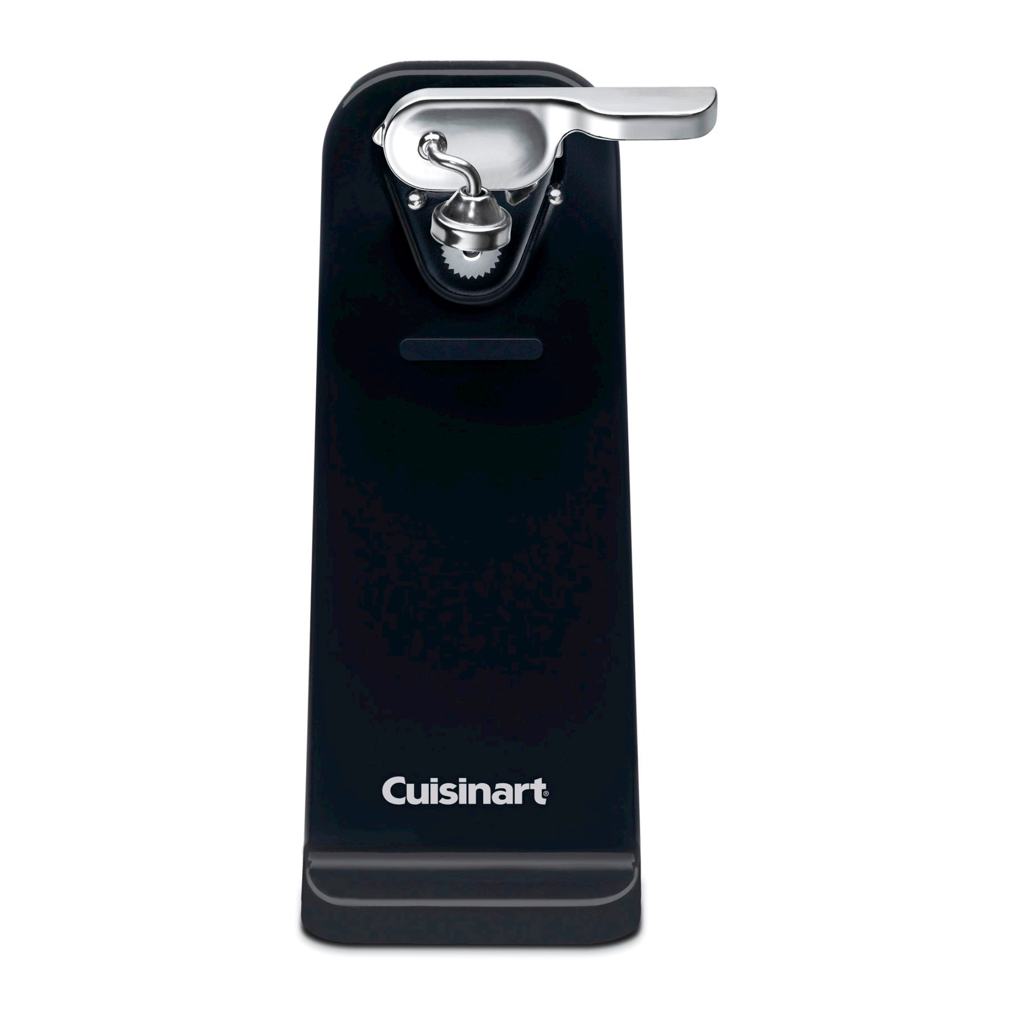 Cuisinart Deluxe Can Opener - Black - CCO-50BKN: Electric Freestanding Kitchen Tool with Magnet for Easy Lid Lift-Off