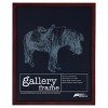Ambiance Gallery Wood 1.5" Deep Picture Frames - 6×6" Pack of 8 Mahogany Wood Frames, Shatter-Resistant Acrylic Glazing & MDF Backing, Horizontal or - 4 of 4
