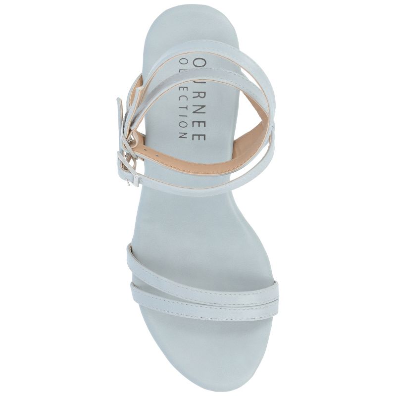 Journee Collection Womens Emerynn Tru Comfort Foam Platform Clog Multi Strap Sandals, 4 of 9