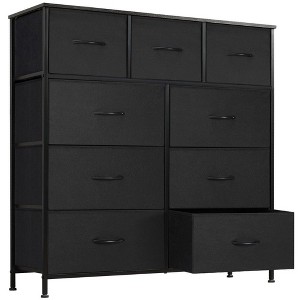 CAVINAS Fabric Dresser,Multifunctional Dressers Organizer with Drawers,Closet Organizer for Bedroom,Nursery,Entryway - 1 of 4