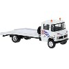 1968 Mercedes-Benz L 608 D Flatbed Truck White with Graphics "BMW Autohaus" 1/87 (HO) Scale Model Car by Brekina - 2 of 3