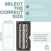 Home Intuition Basketweave Floor Vent Cover 2X10 Inch with Mesh Cover Trap Heat and Air Walkable Metal Floor Vent for HVAC Duct, Satin Nickel - 4 of 4