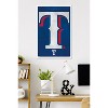 Trends International MLB Texas Rangers - Logo 25 Framed Wall Poster Prints - 2 of 4