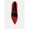 Vimto Breathable Flyknit Rhinestone Women Pumps - 4 of 4
