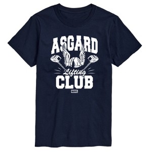 Men's - Marvel - Thor Asgard Lift Club Short Sleeve Graphic T-Shirt - 1 of 4